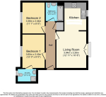 Floorplan of Goosefoot Road, Lyde Green, Bristol, BS16 7LX