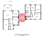 Floorplan of Sandown Close, Downend, Bristol, BS16 6SJ